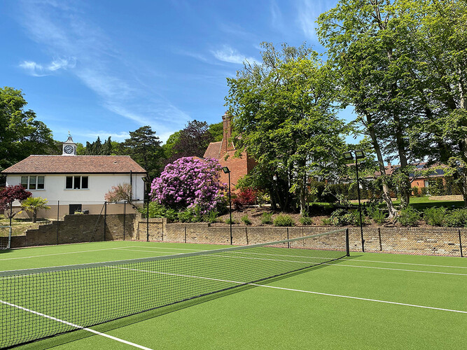 Private Tennis Courts | Enjoy the Luxury of Playing Anytime, Right at Your Doorstep!